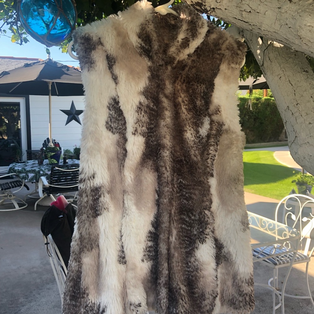 Cabi Faux Fur Vest❗️